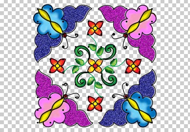 Floral Design Kolam Point Symmetry Flower PNG, Clipart.