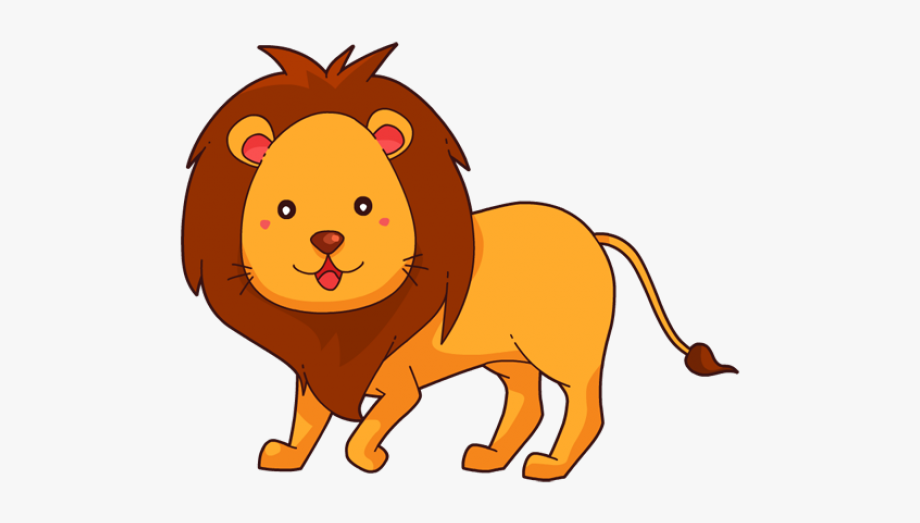 Cute Lion Clipart.