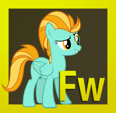 Adobe Fireworks CS6.