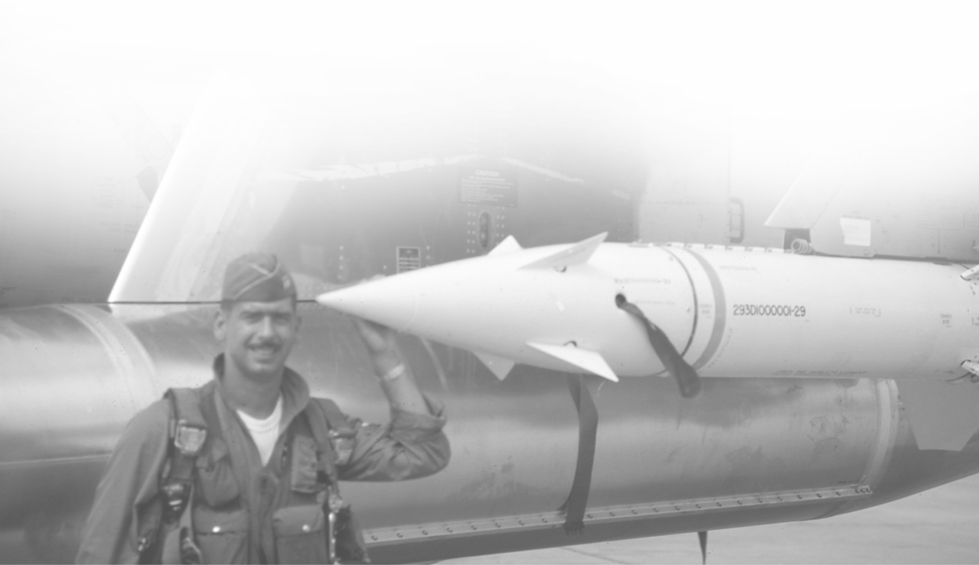 Archival Photo Airmen Missle Missile.