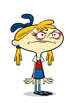 Bunsen Character Amanda Angry transparent PNG.