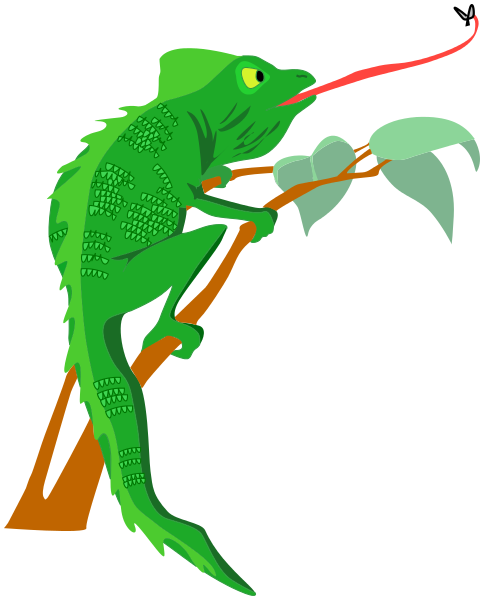 Chameleon Clip Art Download.