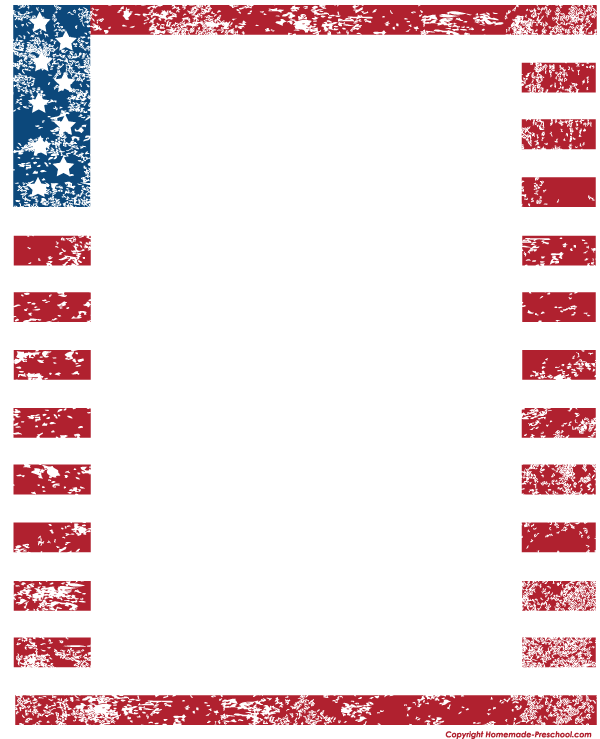 Us Border Clipart.