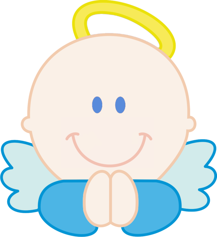 Baby angel clip art.