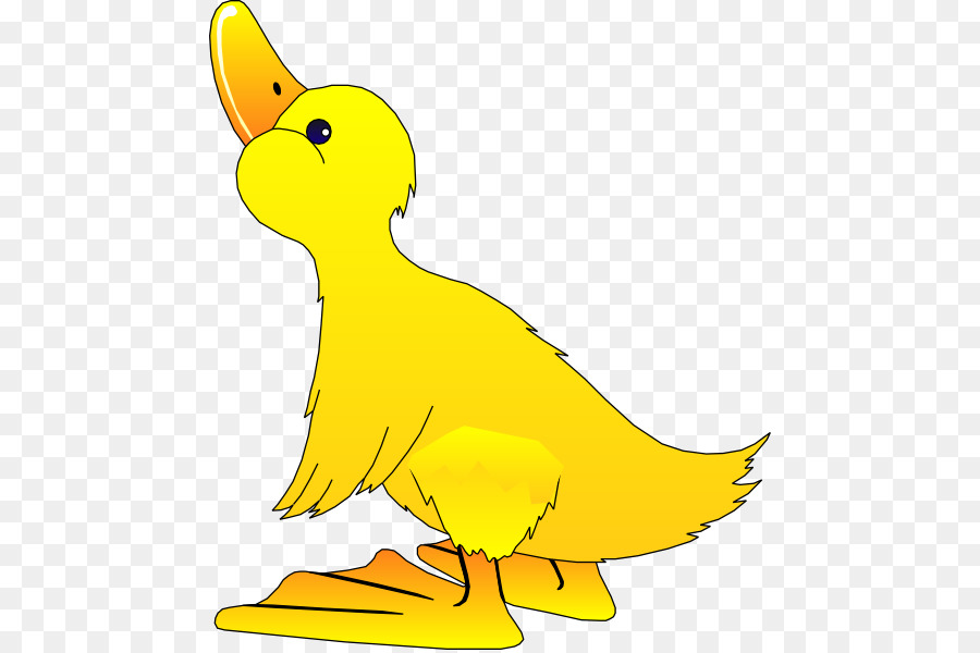 Duck Cartoon clipart.