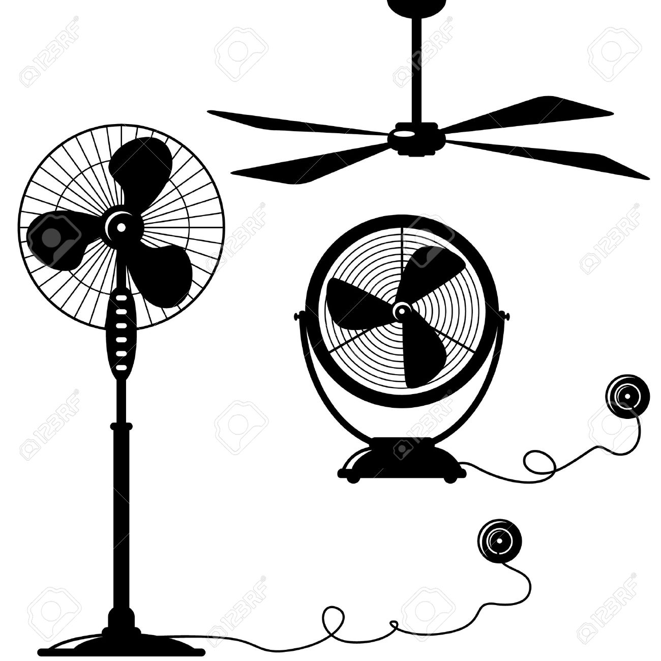 Best Ceiling Fan Clipart #20695.