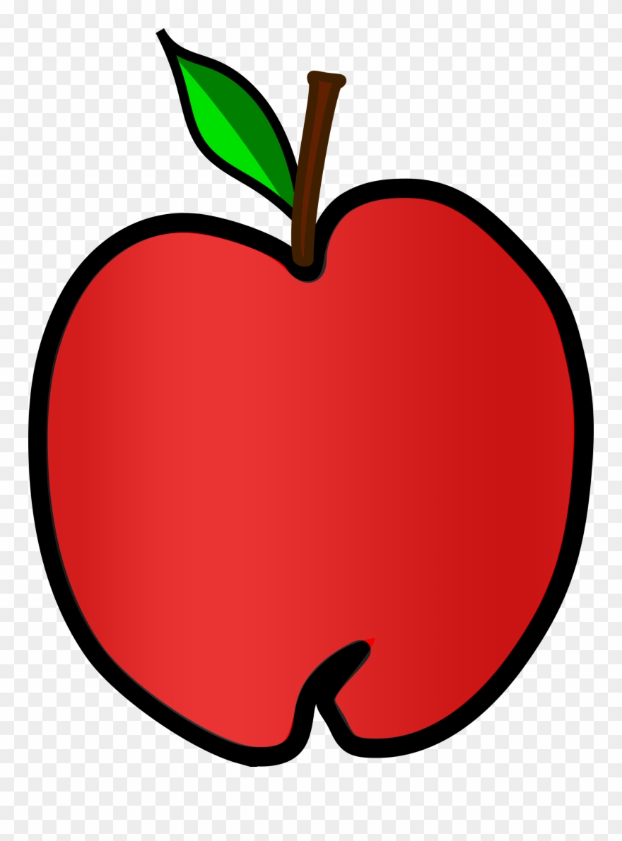 Teacher Apple Clipart.