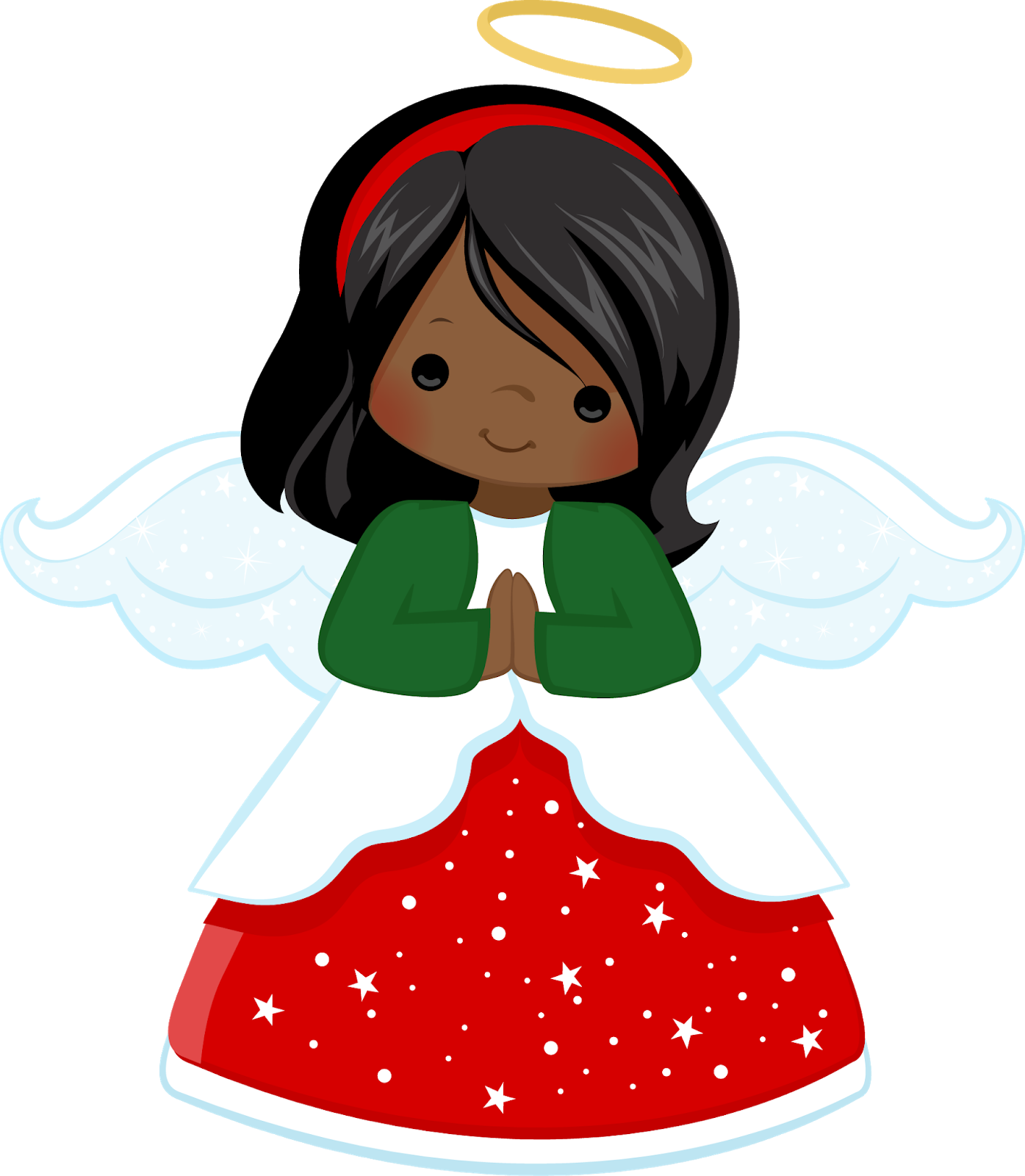 Fans of Carolyn DeAngelis Felt Ornaments: Sparkle Angel.