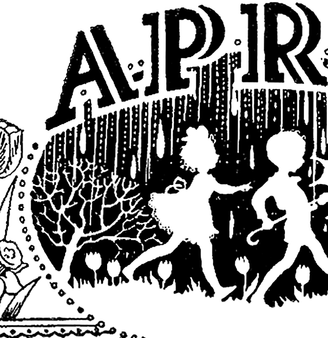 April clipart vintage, April vintage Transparent FREE for.