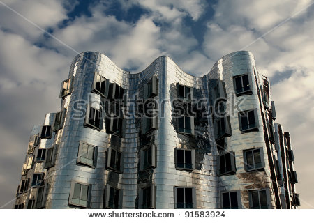 Gehry Houses Stock Photos, Royalty.