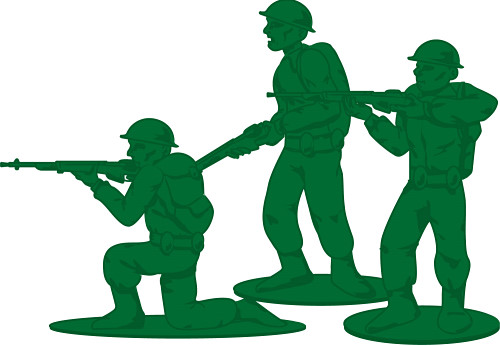 Armed Soldier Clip Art.