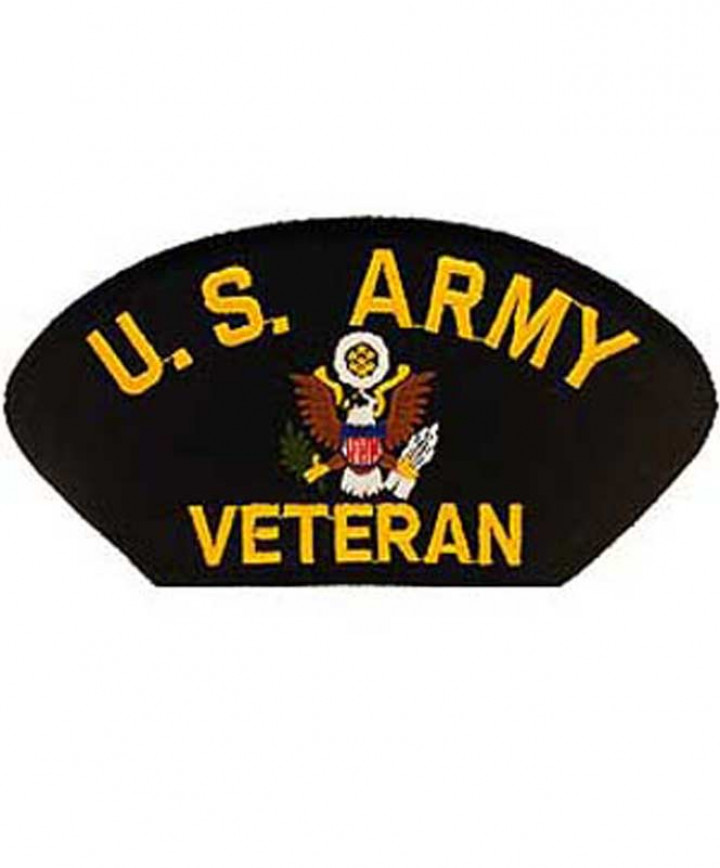 Army Veteran Hat Patch.