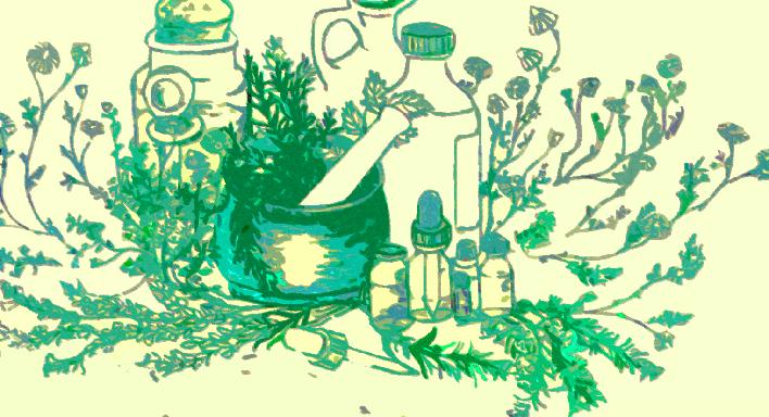 Essential Oils Clipart.