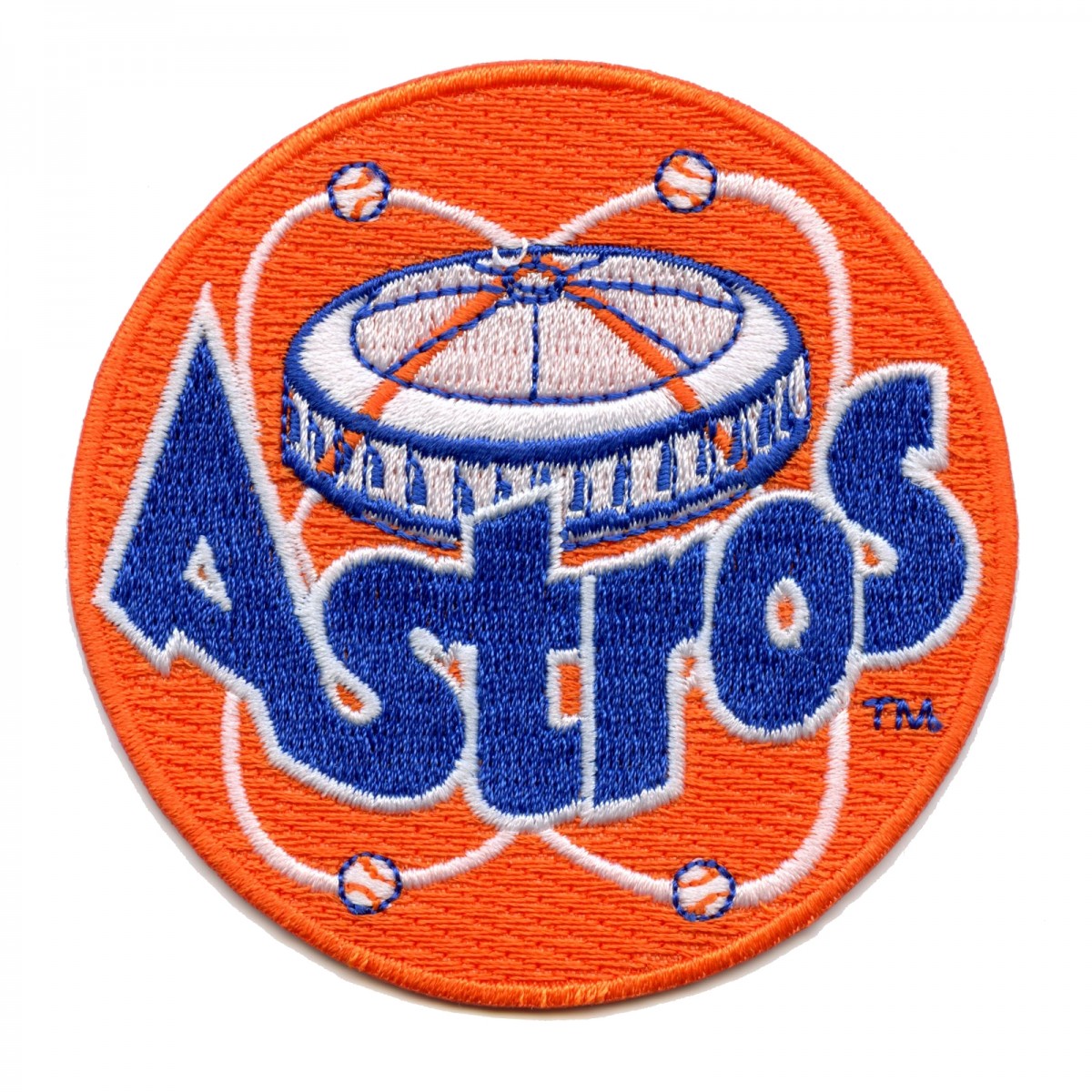 Houston Astros Retro Logo With Astrodome Patch.