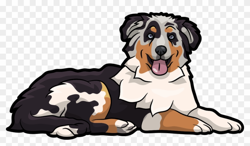 Australian Shepherd Clipart.