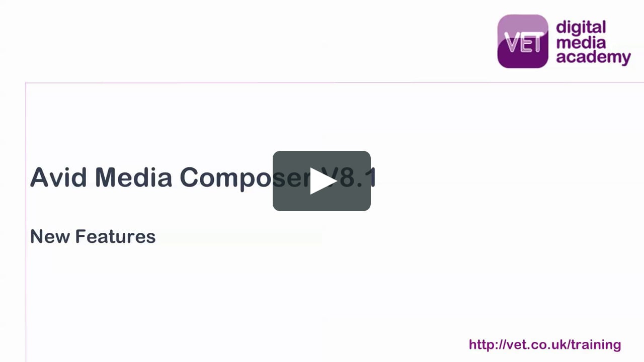 Avid Media Composer V8.1 New Features Review.