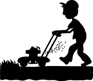 734 Lawn Mower free clipart.