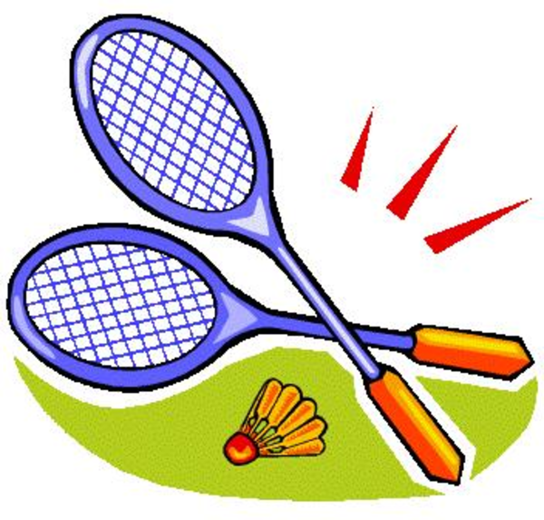 Free Badminton Clipart Images.