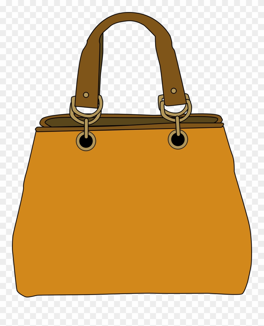 Women Bag Clipart Pink Purse.