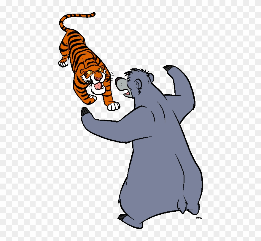 The Jungle Book Group Clip Art.