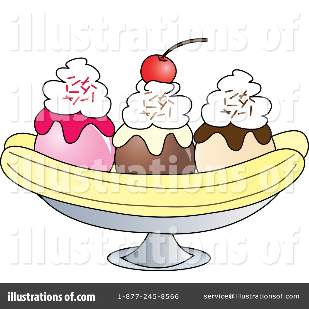 Banana Split Clipart #432646.