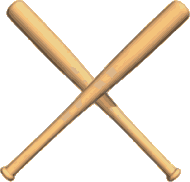 Baseball Bat Clipart.