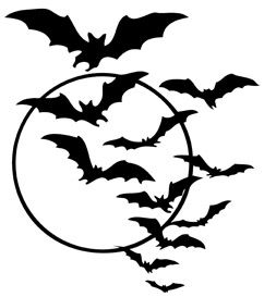 Bats clipart bat swarm, Bats bat swarm Transparent FREE for.