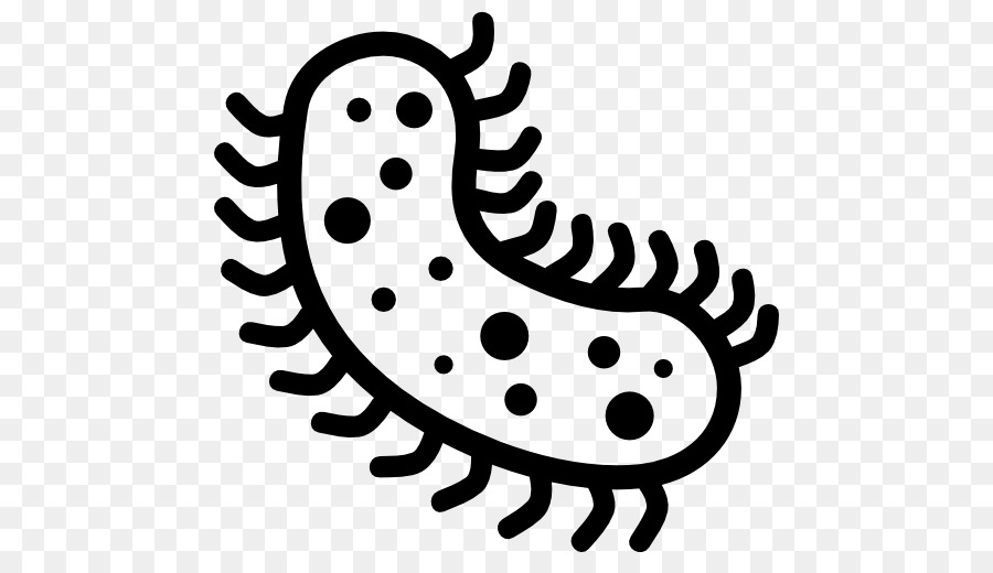 Bacteria Cartoon clipart.