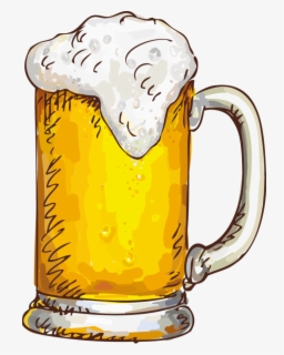 Free Beer Glass Clip Art with No Background.