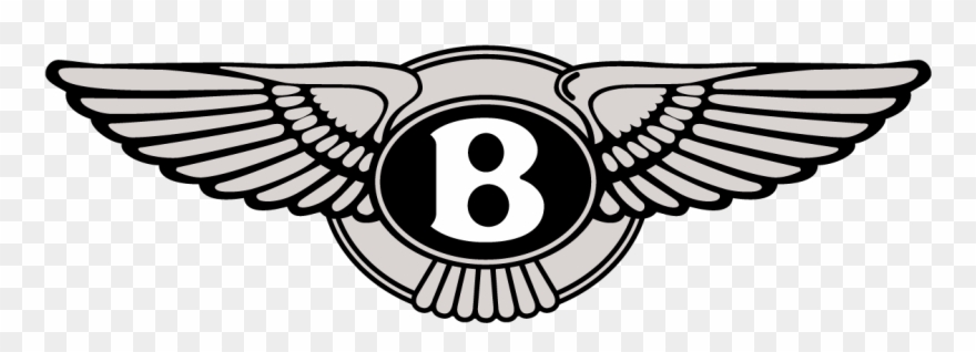 Bentley Wings Badge Logo Vector Clipart (#3050686).