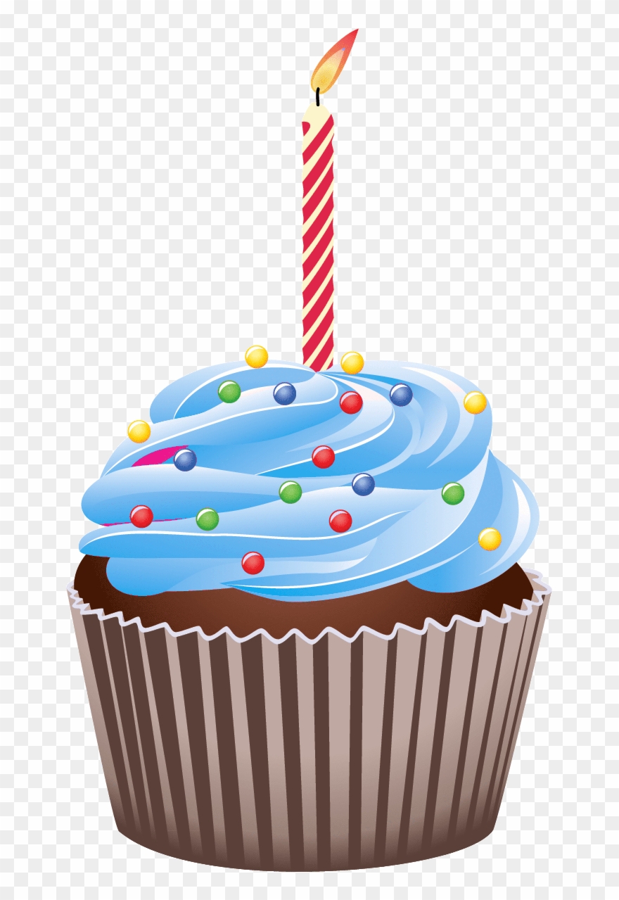 Download Free png Cupcake Clip Art Clip Art, Birthday.