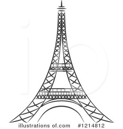 Tower clipart black and white.