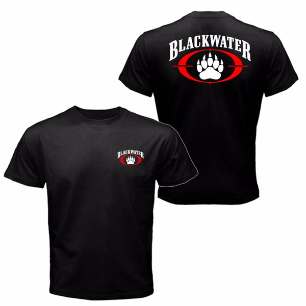 New Men\'S T Shirt Blackwater Logo Worldwide Security Private Black Water T  Shirt Tee Cotton Plus Size Humor Tees Funny Tee From Lastdoc, $21.0.