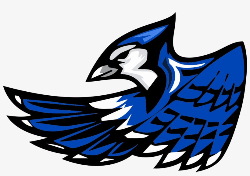 Blue Jay Clipart Mascot.