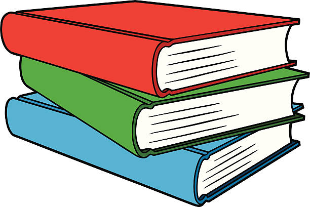 Stack Of Books Clipart 3.