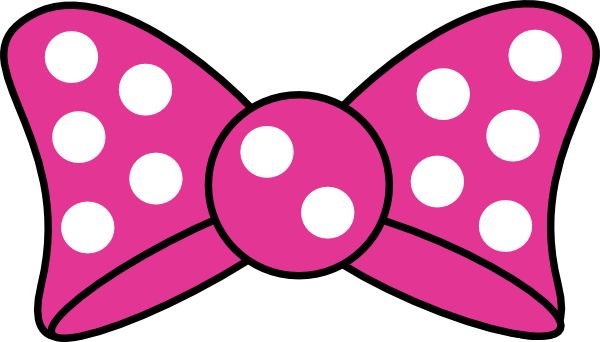 Minnie Mouse Bow Clip Art.