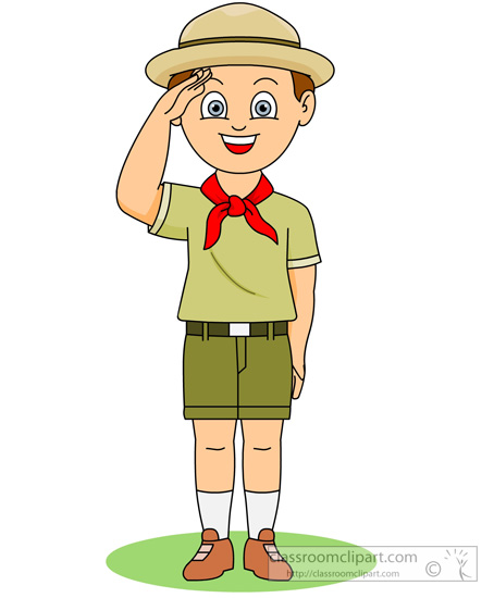 Clipart boy scouts free.