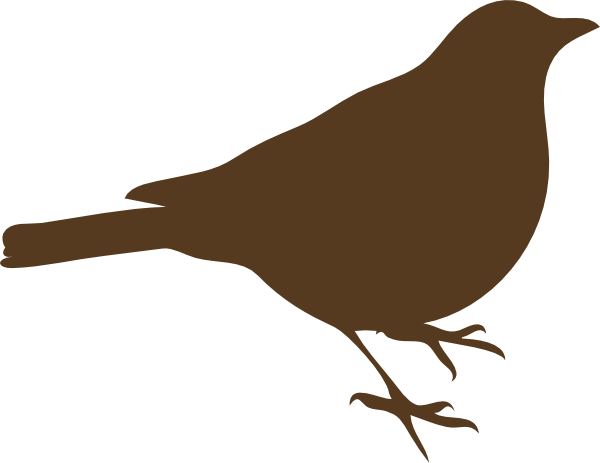 Brown Bird Clipart.