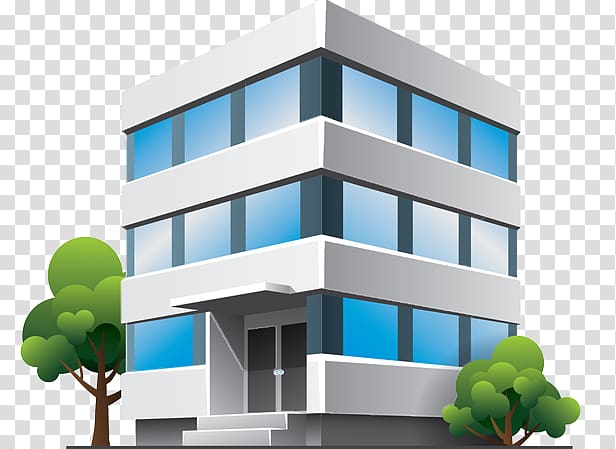 Building Cartoon Facade, building transparent background PNG.