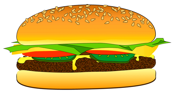 Burger Clipart.