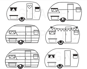 Camper clip art.