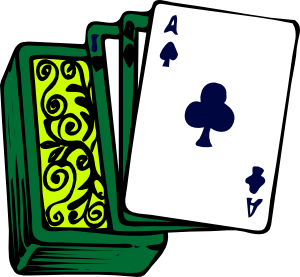 Bridge Playing Cards Clipart.