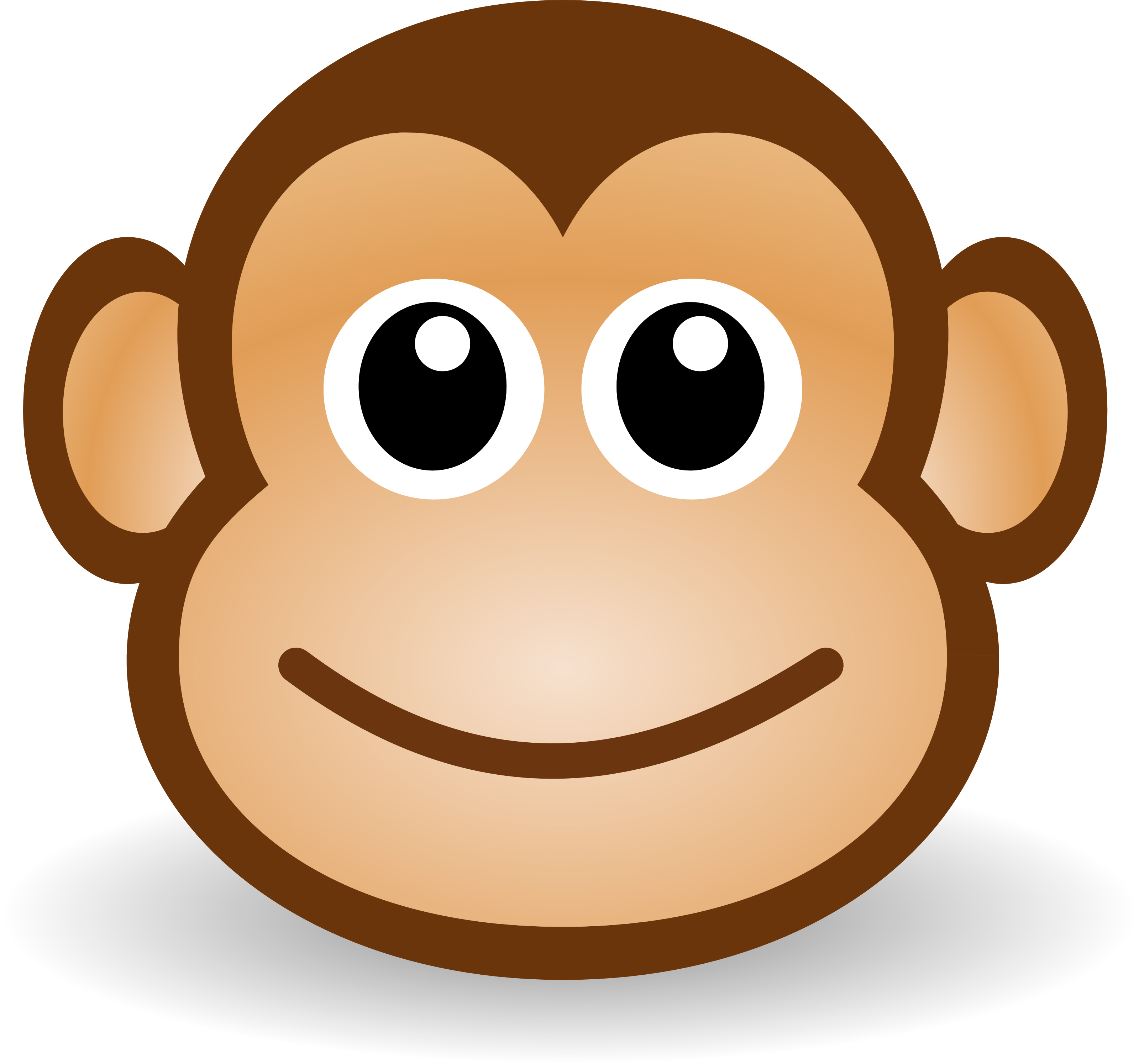 Cartoon Clipart Monkey.