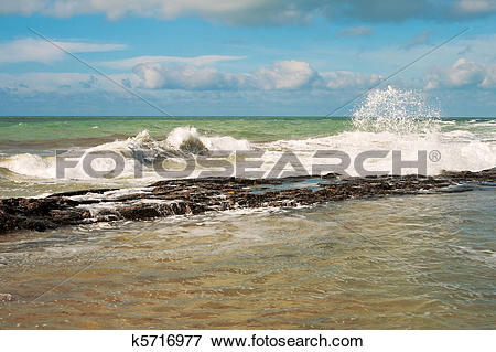 Picture of Shore of the Caspian Sea. k5716977.