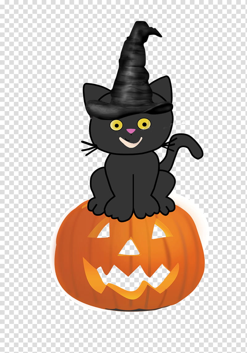 Free Halloween shop Brushes Plus Cutouts, cat standing on.