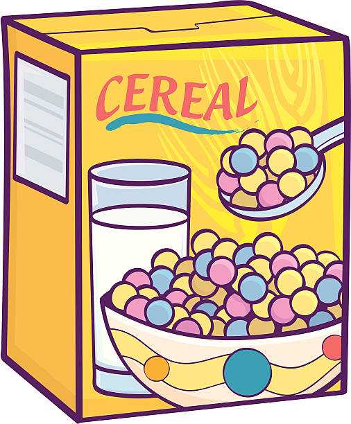 Box Of Cereal Clipart.