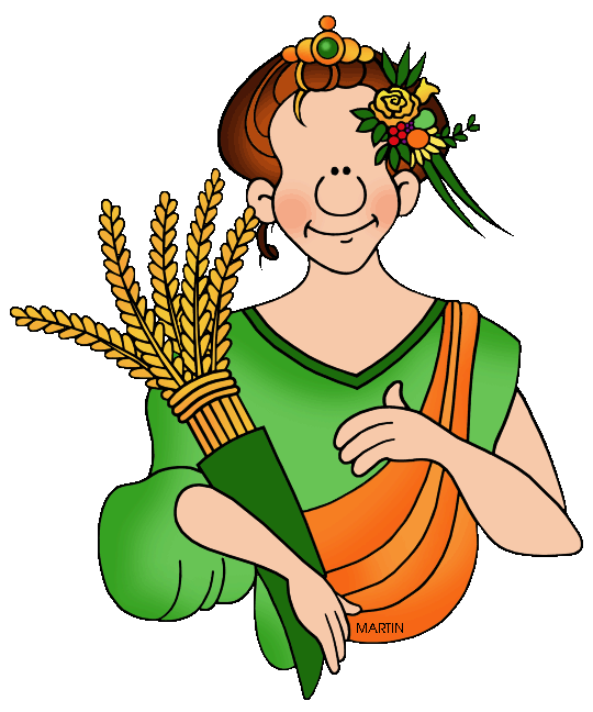 Ceres color clipart.