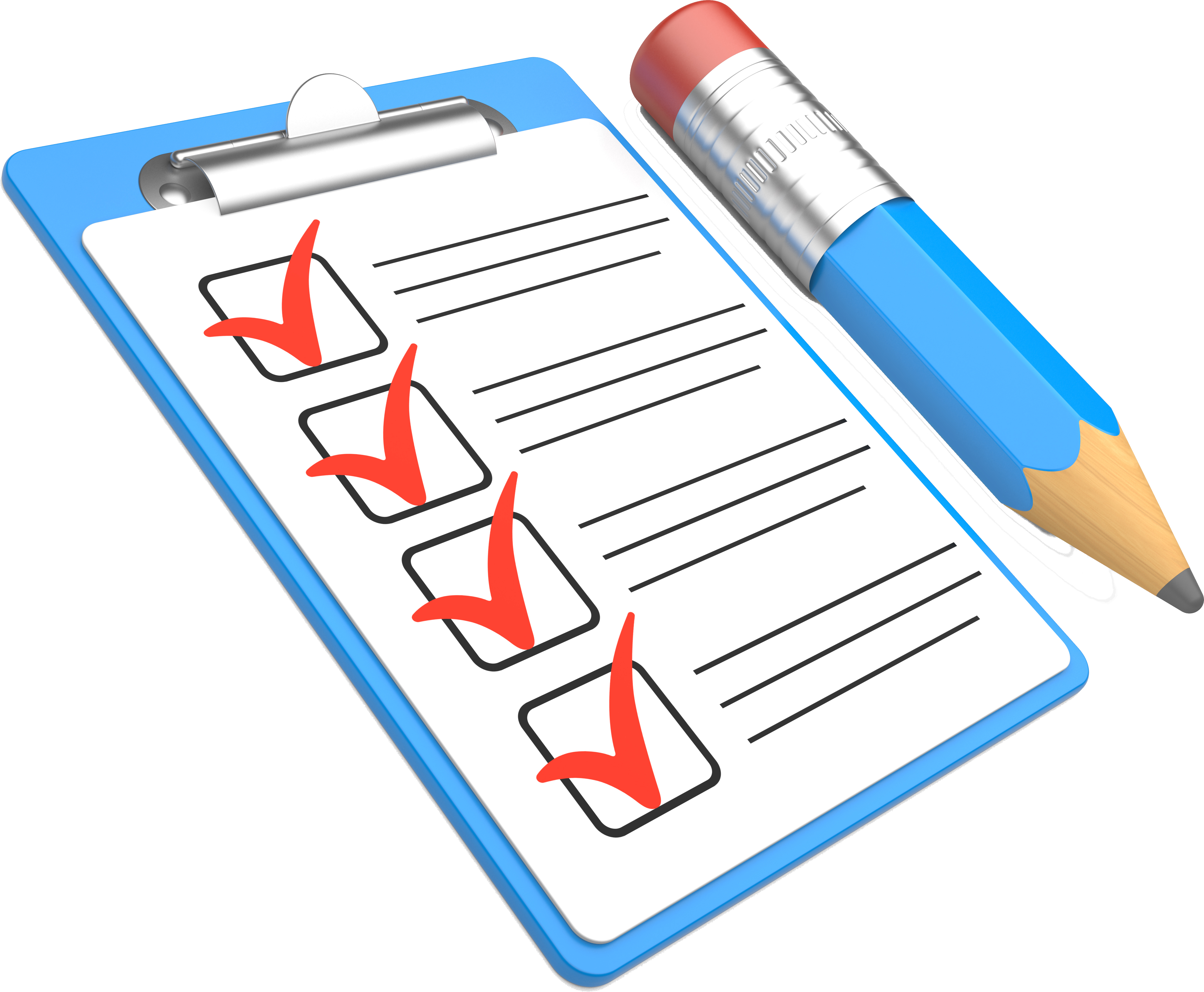 Checklist Cartoon Image