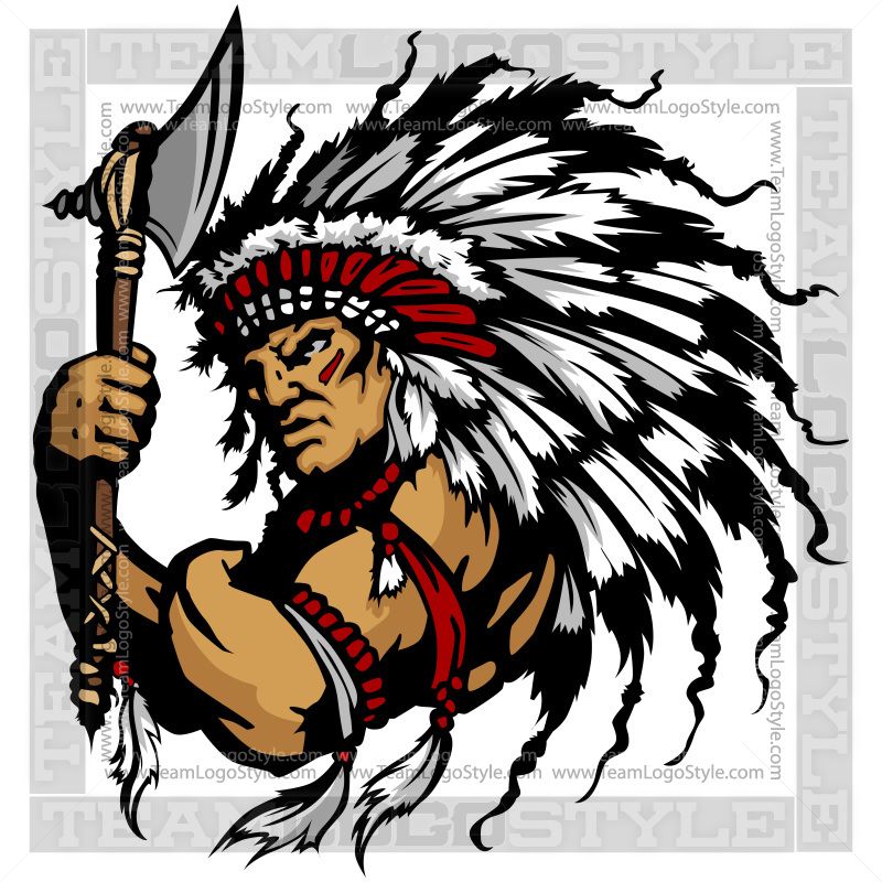 Indian Chief Logo.