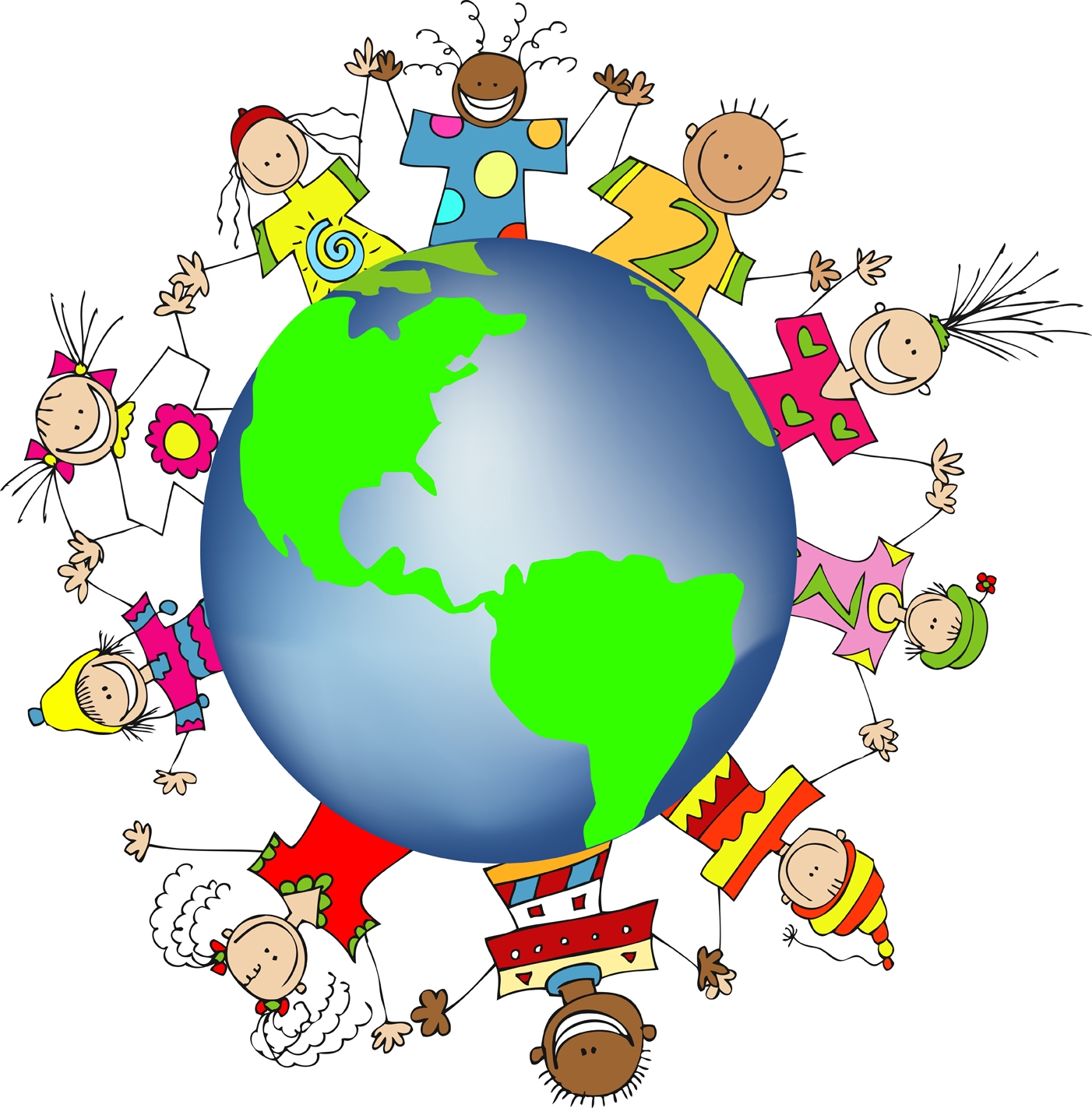 World Children Clipart.